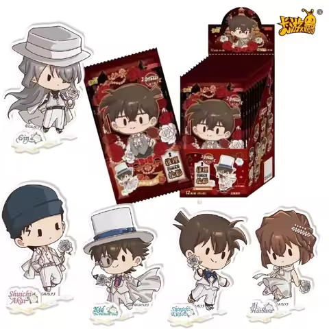 KAYOU New Detective Conan Fans Cute Detective Vol4 Blind Bag Standee Authentic Chibi Wedding Charact