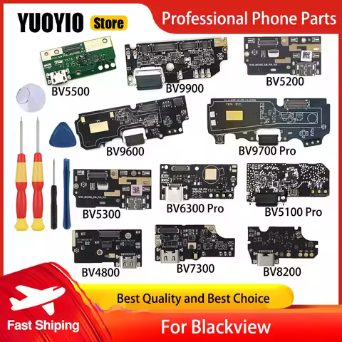 USB Board Blackview BV5500 BV9900 Pro BV5200 BV9600 BV9700 Pro BV5300 BV6300 Pro BV5100 Pro BV4800 B