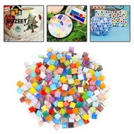 KOZEEY Glass Mosaic Tiles Assorted Mix Glitter Shine 1kg DIY Hobbies for Handmade Decor Kitchen Hobb