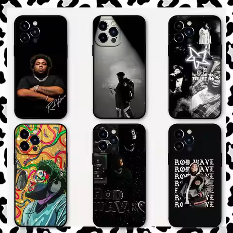 R-Rod Wave Phone Case For IPhone 17 16 15 11 12 13 14 Pro Max 16 Plus 12 Mini 15Pro MAX Cover