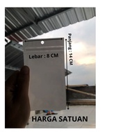 Sidoarjo Instant Clip Plastic Ziplock Zipper/ Ziplock Plastic 8x14 CM