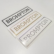 Brompton Bike Stickers 貼紙