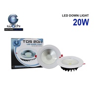 โคมไฟดาวน์ไลท์ IWC-T05-20W แสงขาวและวอร์มไวท์