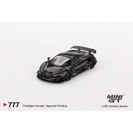 [ Blister ] 1/64 Mini GT 777 McLaren 720S LB★Works Black