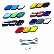 Suitable for Toyota Tacoma 4runner Tantongu Net Label Grill Three-Color Small Emblem Modified Car St
