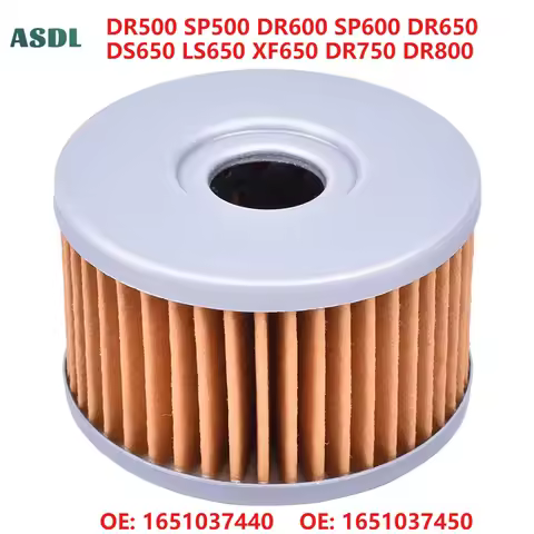 Oil Filter For Suzuki DR SP 500 600 750 800 DR650 DS650 LS650 Savage Belt S40 K5 K6 K7 K8 K9 L0 L1-L