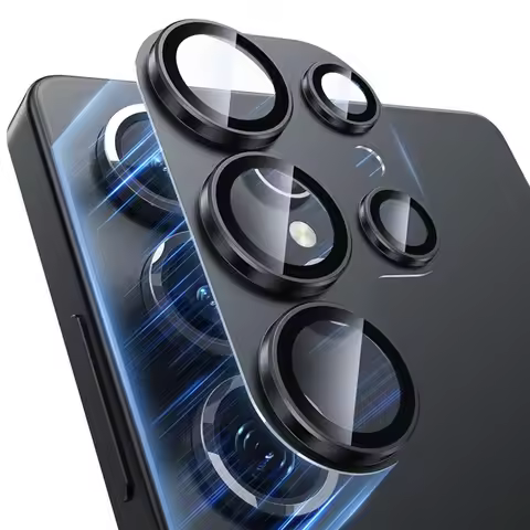 Metal Ring Glass Camera Lens Protector for Samsung Galaxy S26 S25 Ultra S24 S23 Plus S26Ultra S26Plu