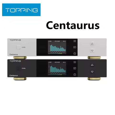 TOPPING Centaurus Desktop Fully balanced high performance R2R decoder USB DAC Bluetooth 5.1 support 