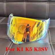 ✴Professional Motorcycle Racing Helmet Visor Full Face Helmets Lens for AGV K1 K3SV K5 Helmet Glasse