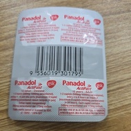 panadol  actifast  sepapan