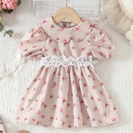 Flower Pattern 6-9 months dress One set only