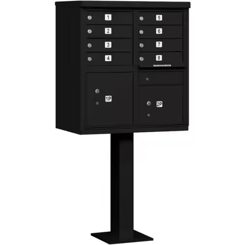 U 8 A Size Doors, United States Postal Access Type I Cluster Box Unit for Secure Mail Delivery and C