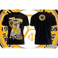 Tau Gamma Phi Triskelion Frat shirt Hacker Design FREE Sticker