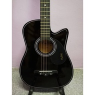 38 INCH Gitar Akustik - Hitam