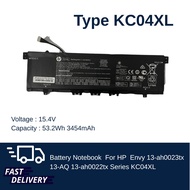 HP Battery Notebook แบตเตอรี่ HP Envy 13-ah0023tx 13-AQ 13-ah0022tx Series KC04XL Series ของแท้