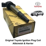 ORIGINAL TOYOTA IGNITION PLUG COIL ALTIS/WISH & HARRIER (90919-02258)