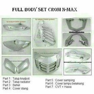 Nmax Chrome body cover Full set / complete body cover Nmax / Gookem / cover Nmax Chrome Full body