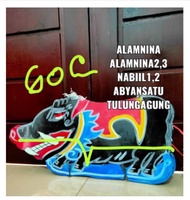 [ BUY 1 GET 1 ] Barongan Besar Bagus - Barongan Pecut Barongan Anak2 umur 10 Pecut Bopo Entul Barong