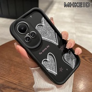 Casing Hp OPPO Reno 10 5G OPPO Reno 10 Pro 5G Case Pola Hati yang Bersinar Silikon Softcase Kesing Hp Cangkang anti drop baru yang Jual panas Casing