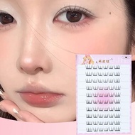 Mlj 10 Rows Glue-free False Eyelashes Single Cluster Eyelash False Natural Light Curl Eyelashes P9m2