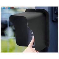 Doorbell Rain Cover Set Metal Doorbell Protector Cover Doorbell Cover Keypad Cover, Compatible with Most Video Doorbell