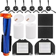 Replacement Parts Kits for Shark RV2310AE / AV2310AE Matrix Robot Vacuum Cleaner 1 Roller Brush 2 HE