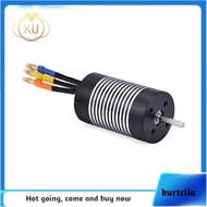 3650 Internal Rotation 4 Pole Non-Inductive Brushless Motor Axle Diameter 3.175mm1/14 1/12RC Automot