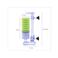 XinYou XY-2881 Aquarium Sponge Filter | Dual Bio Filter for Shrimp, Fry & Betta | Air-Driven | Up to