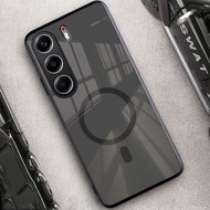 (Q129) SoftCase Glass For TECNO CAMON 40 - TECNO CAMON 40 PRO 5G NEWEST 2026 Case hp - Softcase Glas
