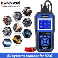KONNWEI KW450 OBD2 Diagnostic Tool for VAG Cars VW Audi ABS Airbag Oil ABS EPB DPF SRS TPMS Reset Fu