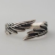 Midas Jewelry | Freesize M67 925 silver ring, high-end, luxurious, fashionable wing pattern ring