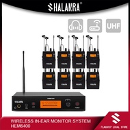 SHALANRA HEM-6400 Wireless In-Ear Monitoring System Professional Stage IEM System