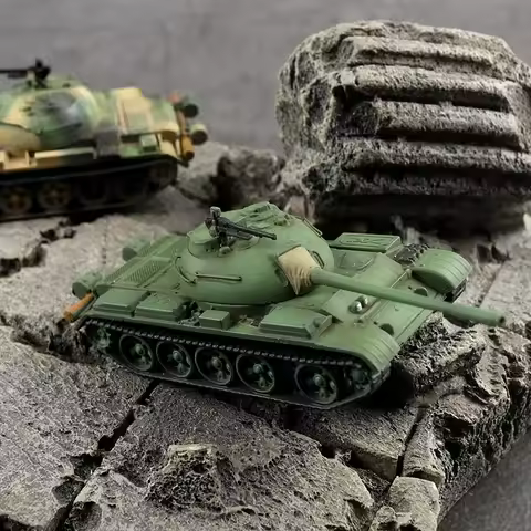 USTAR UA-60001 Plastic Model 1/144 Scale Chinese T59 Medium Tank Assembly Model Building Kits for Mi