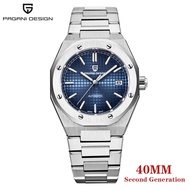 2023 New PAGANI DESIGN NH35A Men Automatic Mechanical Wristwatch Top Brand Sapphire Stainless Steel Waterproof watches