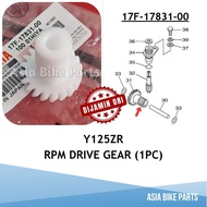 Yamaha Original Y125ZR RPM Tachometer Drive Gear Plastik - 17F-17831-00