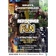 [E-Ticket] Genting Ripley's Adventureland 5 Attractions Pass (Fr RM70/Pax)