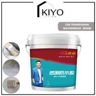 KIYO Transparent Waterproof Glue 300g German Glue/ Super Strong Premium Imported Glue Waterproof x 2