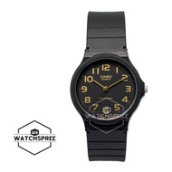 [Watchspree] [K] Casio Classic Analog Black Resin Band Watch MQ24-1B2 MQ-24-1B2