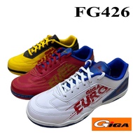 Giga FG 426 รองเท้าฟุตซอล กีก้า size 33-44 สีขาว/แดง/เหลือง