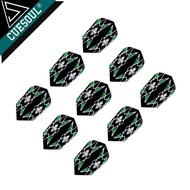 CUESOUL Dart Flights Dart Flight Dart Wings Dart Tail ，Set of 9 pcs