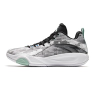 ANTA Men Wind Tunnel 4 Basketball Shoes Anti-Torsion Comfortable Combat Training Shoes 1124E1605 Leg