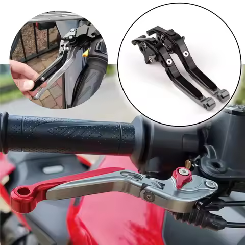 New CNC Parking handle clutch brake lever For Kawasaki NINJA 650R/ER-6F/ER-6N 06-08 ZZR600 90-04 ZX9