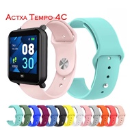Actxa Tempo 4C Silicone Strap Sport Watchband Bracelet Actxa Tempo 4C Smartwatch Strap