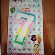 Number Candle Birthday Party 7