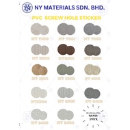 PVC SCREW HOLE STICKER