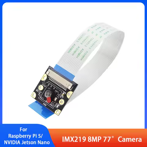 Raspberry Pi 5 IMX219 8MP Camera Fixed Focus 77° Camera Module For NVIDIA Jetson Nano