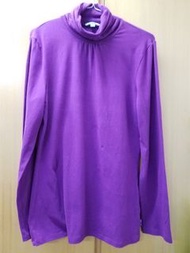 Baleno 樽頸冷衫 長袖 紫色(尺寸18x27吋)