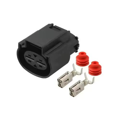 1897214-1 is suitable for modern Kia electronic fan resistance water tank fan 2P plug DJ7026C-6.3-21