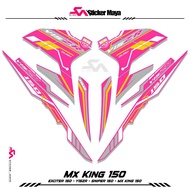Mx King 150 Sticker Y15zr Sticker Mx King150 Sniper150 Mxi Jupiter Mx Ink. Motif Sticker 148