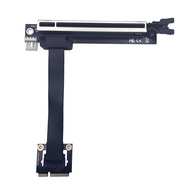 JMT PCI-E 4.0 / PCI-E 3.0 To M.2 NVME SSD / Mini PCI-E Extension Cable For Server Motherboard Vertic